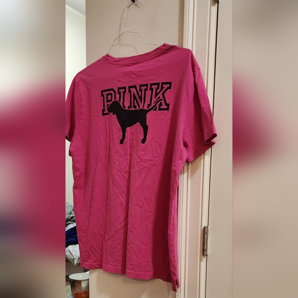 VS PINK XL CAMPUS TEE SHIRT